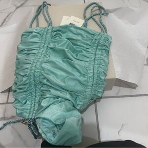 Baobab Collection Aqua One Piece Swimsuit